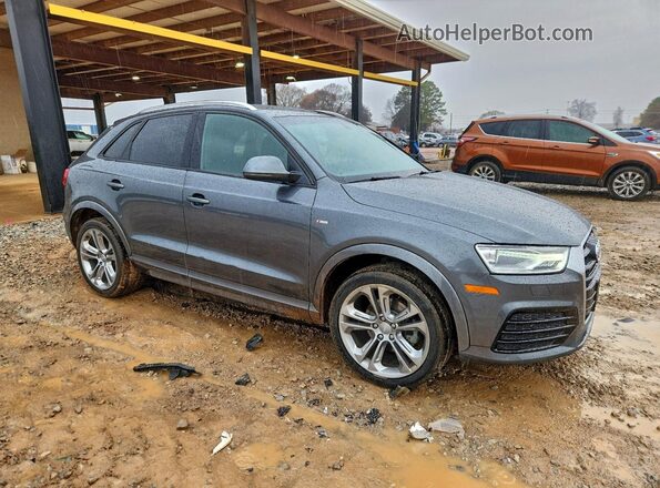 WA1ECCFSXJR003096 2018 AUDI Q3 Gray წინა მარჯვენა