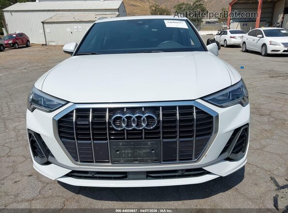 WA1EECF36M1064676 2021 AUDI Q3 White Vista del cuadro de instrumentos