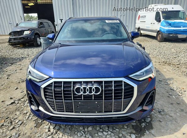 WA1EECF37P1022540 2023 AUDI Q3 Синий Вид спереди
