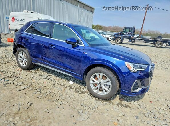 WA1EECF37P1022540 2023 AUDI Q3 Синий Передняя правая четверть
