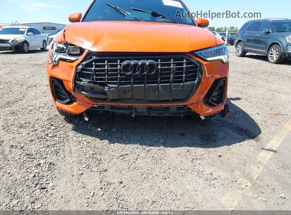 WA1EECF37R1052401 2024 AUDI Q3 Orange წინა ხედი