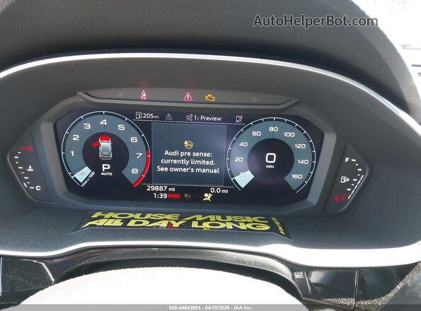 WA1EECF37R1052401 2024 AUDI Q3 Orange უკანა სავარძლების ხედი