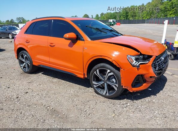 WA1EECF37R1052401 2024 AUDI Q3 Orange წინა მარჯვენა