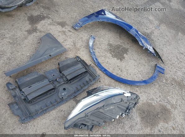 WA1EVAF17KD042121 2019 AUDI Q8 Blue Widok zestawu wskaźników