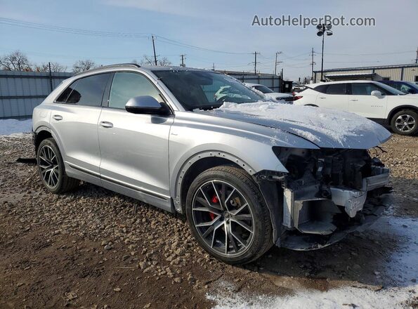 WA1EVAF18MD016503 2021 AUDI Q8 Silver Przód prawy