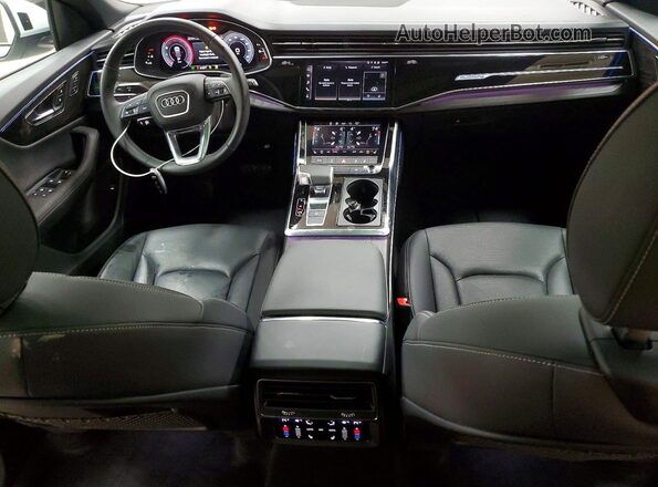 WA1EVBF15PD010829 2023 AUDI Q8 White წინა პანელის ხედი