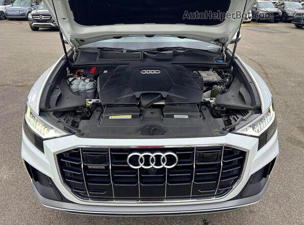 WA1EVBF16LD019176 2020 AUDI Q8 Белый Вид панели приборов
