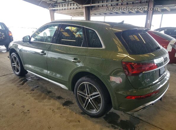 WA1F2AFY6R2108626 2024 AUDI Q5 Green Задня ліва чверть