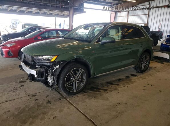 WA1F2AFY6R2108626 2024 AUDI Q5 Green Передня ліва чверть