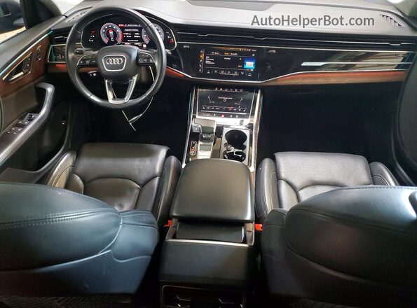 WA1FVAF13LD007758 2020 AUDI Q8 Серый Вид панели приборов