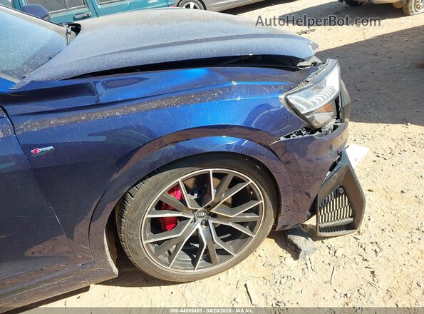 WA1FVAF13MD013173 2021 AUDI Q8 Blue Widok zestawu wskaźników