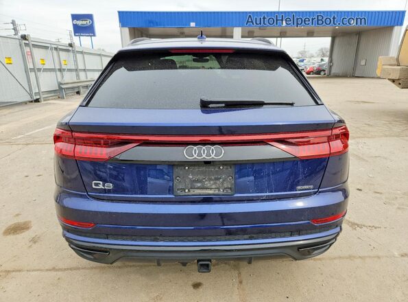 WA1FVAF19KD025244 2019 AUDI Q8 Синий Вид сзади