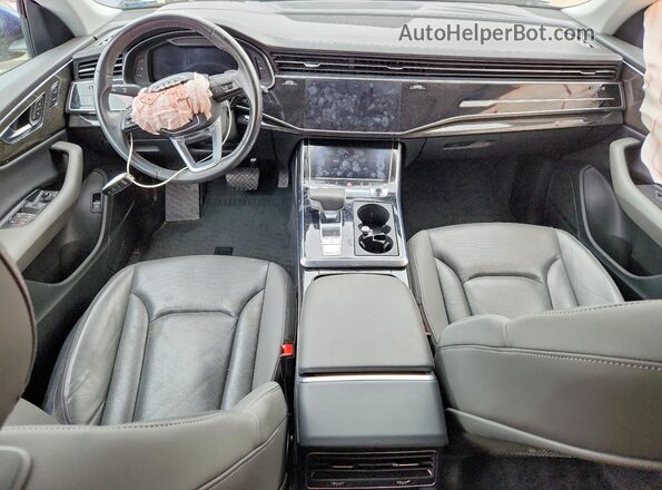 WA1FVAF19KD025244 2019 AUDI Q8 Синий Вид панели приборов