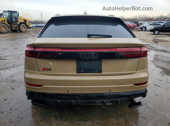 WA1FVBF12SD005603 2025 AUDI Q8 Желто-коричневый Вид сзади