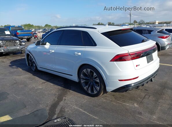 WA1FVBF14SD018045 2025 AUDI Q8 White Trasero izquierdo