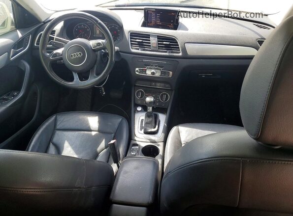 WA1HCCFS4HR013226 2017 AUDI Q3 White წინა პანელის ხედი