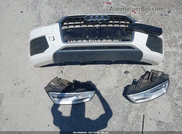 WA1HCCFSXHR016986 2017 AUDI Q3 White Vista del cuadro de instrumentos
