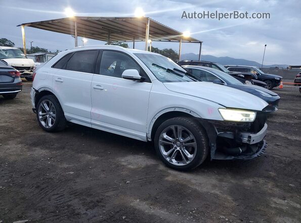 WA1HCCFSXJR020218 2018 AUDI Q3 White Передня права чверть