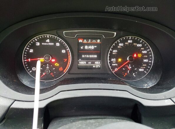 WA1JCCFS0JR020679 2018 AUDI Q3 Gray Սարքավորումների վահանակի տեսք