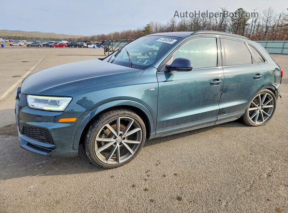WA1JCCFS2JR028816 2018 AUDI Q3 Green Передня ліва чверть