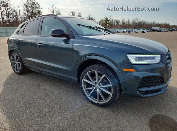 WA1JCCFS2JR028816 2018 AUDI Q3 Green Передня права чверть