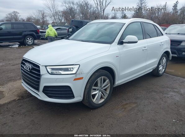 WA1JCCFS2JR029187 2018 AUDI Q3 White Front left