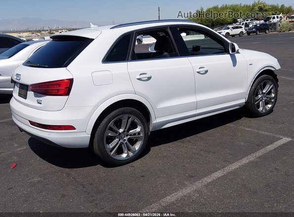 WA1JCCFS5JR002985 2018 AUDI Q3 White Tył prawy