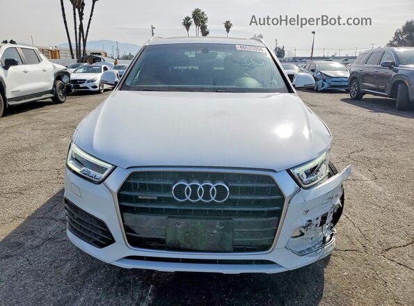 WA1JCCFS5JR012948 2018 AUDI Q3 White Front view