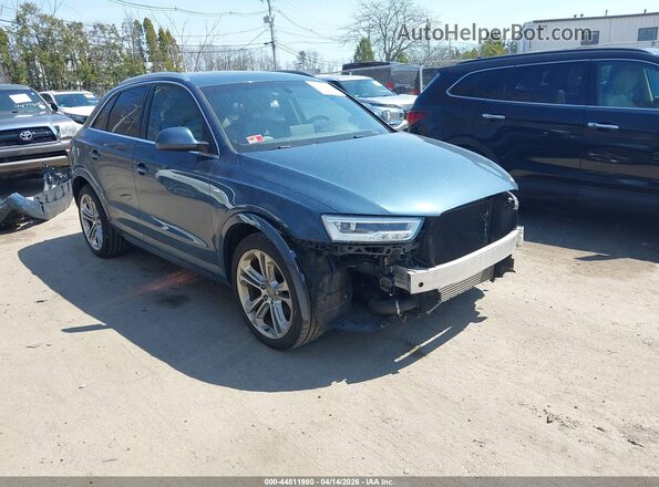 WA1JCCFS5JR014635 2018 AUDI Q3 Blue Przód prawy