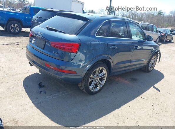 WA1JCCFS5JR014635 2018 AUDI Q3 Blue Tył prawy