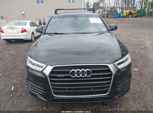 WA1JCCFS7JR004916 2018 AUDI Q3 Black Instrument cluster view