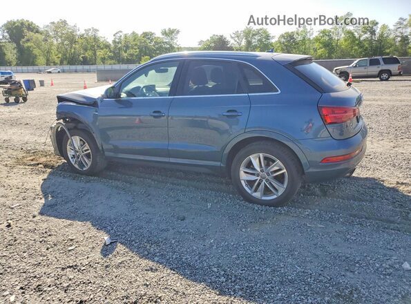 WA1JCCFSXJR022682 2018 AUDI Q3 Blue Задня ліва чверть