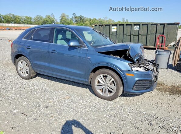 WA1JCCFSXJR022682 2018 AUDI Q3 Blue Передня права чверть