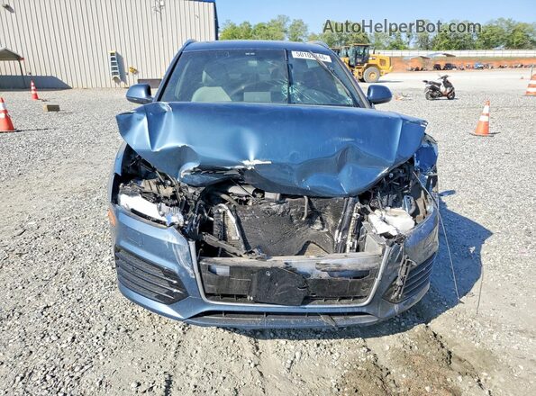 WA1JCCFSXJR022682 2018 AUDI Q3 Blue Вид спереду