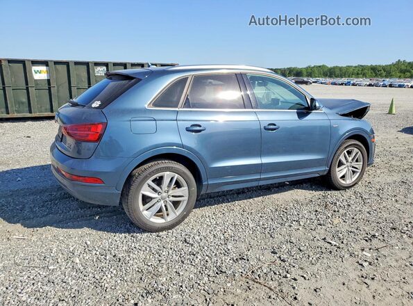 WA1JCCFSXJR022682 2018 AUDI Q3 Blue Задня права чверть