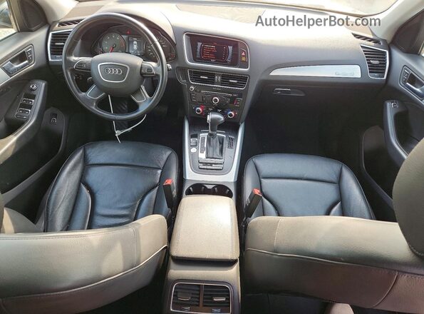 WA1L2AFP0HA025112 2017 AUDI Q5 Black Вид панелі приладів
