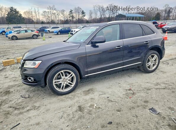 WA1L2AFP1HA043229 2017 AUDI Q5 Black წინა მარცხენა ხედი სამი მეოთხედიდან