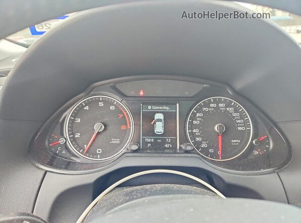 WA1L2AFP1HA043229 2017 AUDI Q5 Black ხელსაწყოთა პანელის ხედი