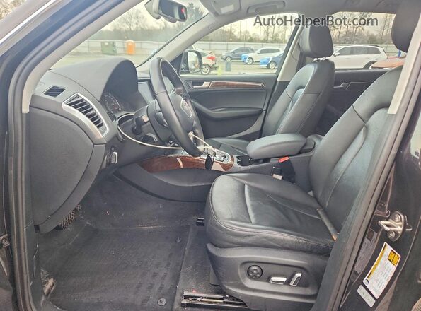 WA1L2AFP1HA043229 2017 AUDI Q5 Black წინა სალონის ხედი