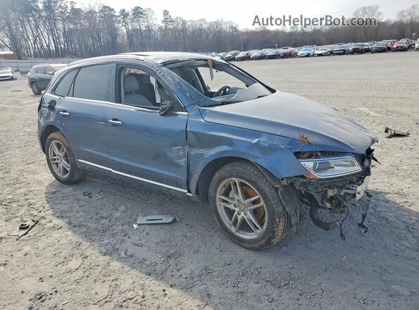WA1L2AFP2GA031640 2016 AUDI Q5 Blue წინა მარჯვენა