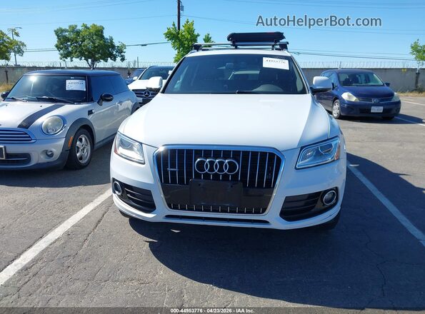 WA1L2AFP2GA145203 2016 AUDI Q5 White Vista del cuadro de instrumentos
