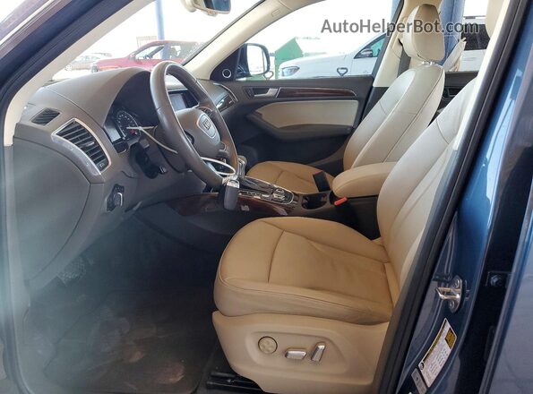 WA1L2AFP3HA008675 2017 AUDI Q5 Blue Սալոնի դիմացի տեսք