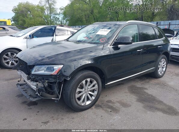 WA1L2AFP4GA091922 2016 AUDI Q5 Black წინა მარცხენა ხედი სამი მეოთხედიდან