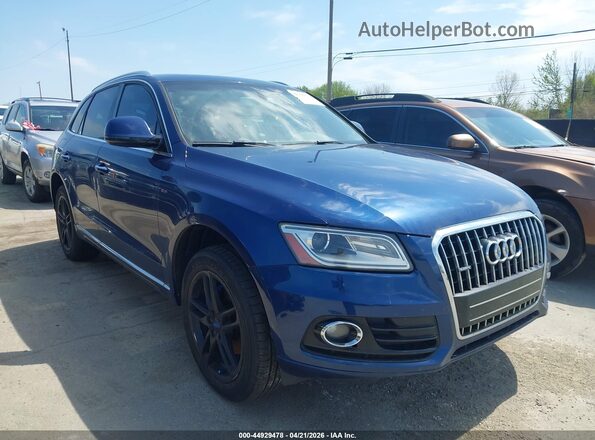 WA1L2AFP6GA079982 2016 AUDI Q5 Blue Передня права чверть