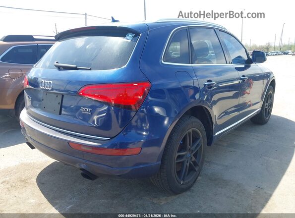 WA1L2AFP6GA079982 2016 AUDI Q5 Blue Задня права чверть