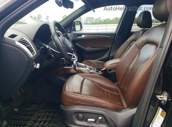 WA1L2AFP6HA006581 2017 AUDI Q5 Black Սալոնի դիմացի տեսք
