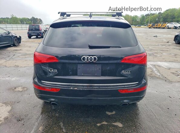 WA1L2AFP6HA006581 2017 AUDI Q5 Black Հետևի տեսք