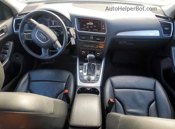 WA1L2AFP6HA101223 2017 AUDI Q5 Gray Առջևի վահանակի տեսք