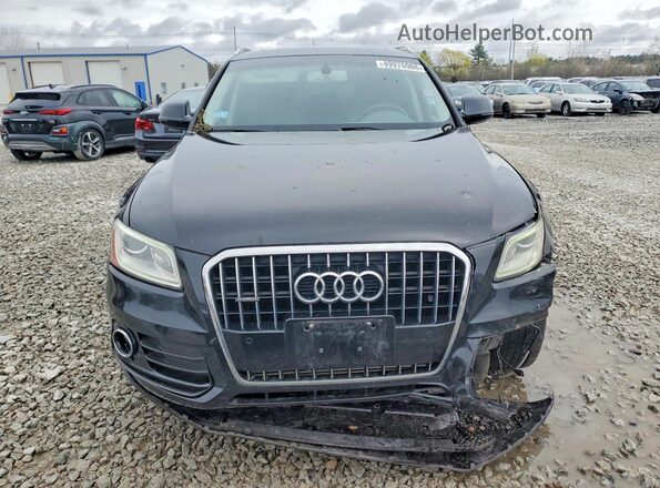 WA1L2AFP7HA013717 2017 AUDI Q5 Black Դիմացի տեսք