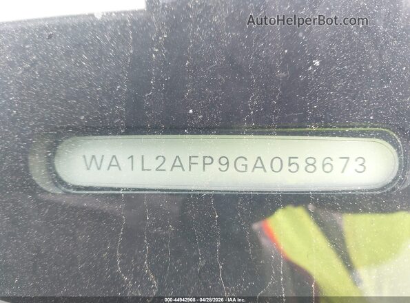 WA1L2AFP9GA058673 2016 AUDI Q5 Gray Вид підкапотного простору